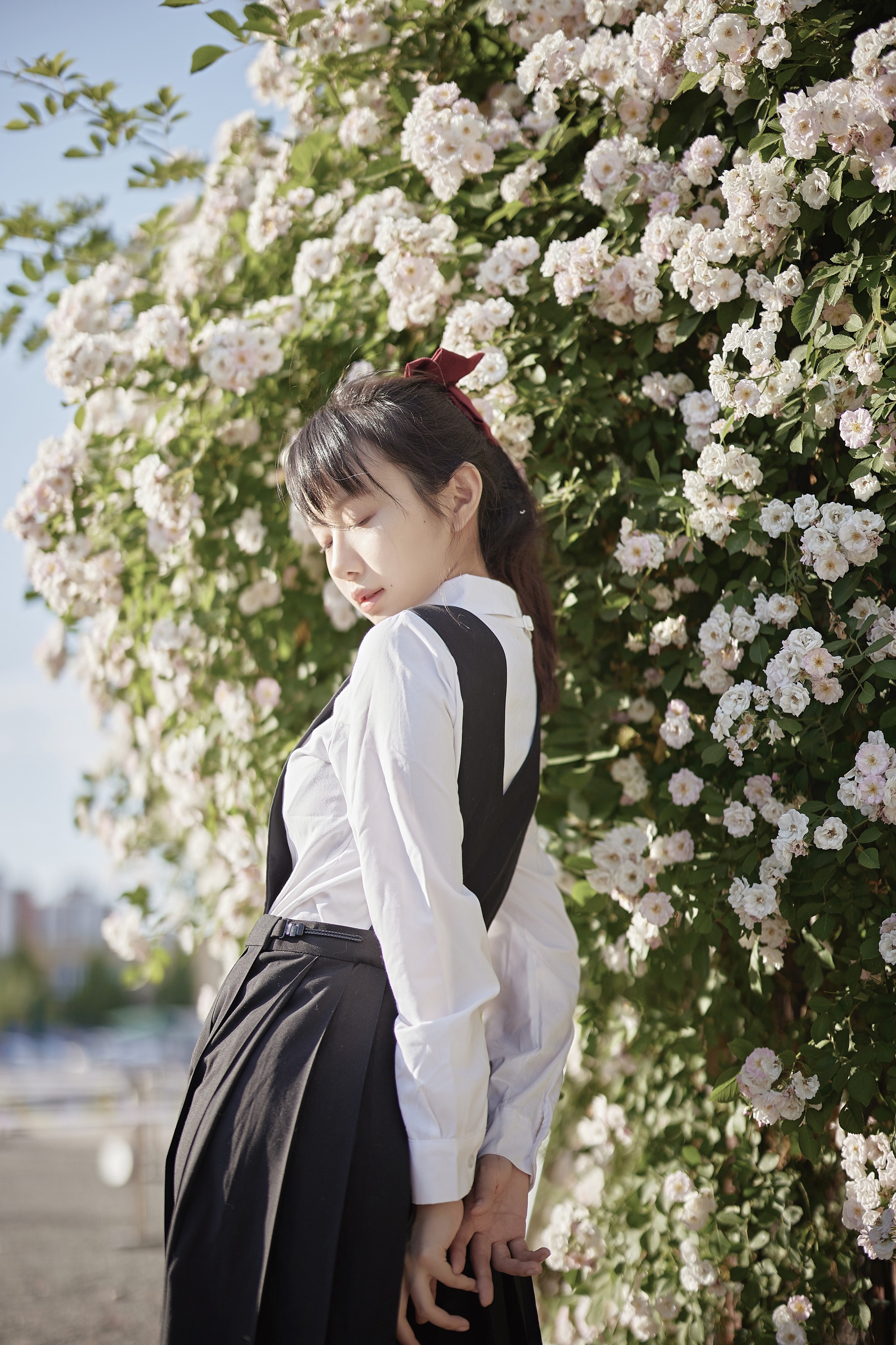 Shika小鹿鹿 - NO.086 蔷薇JK [14P]-XikXak